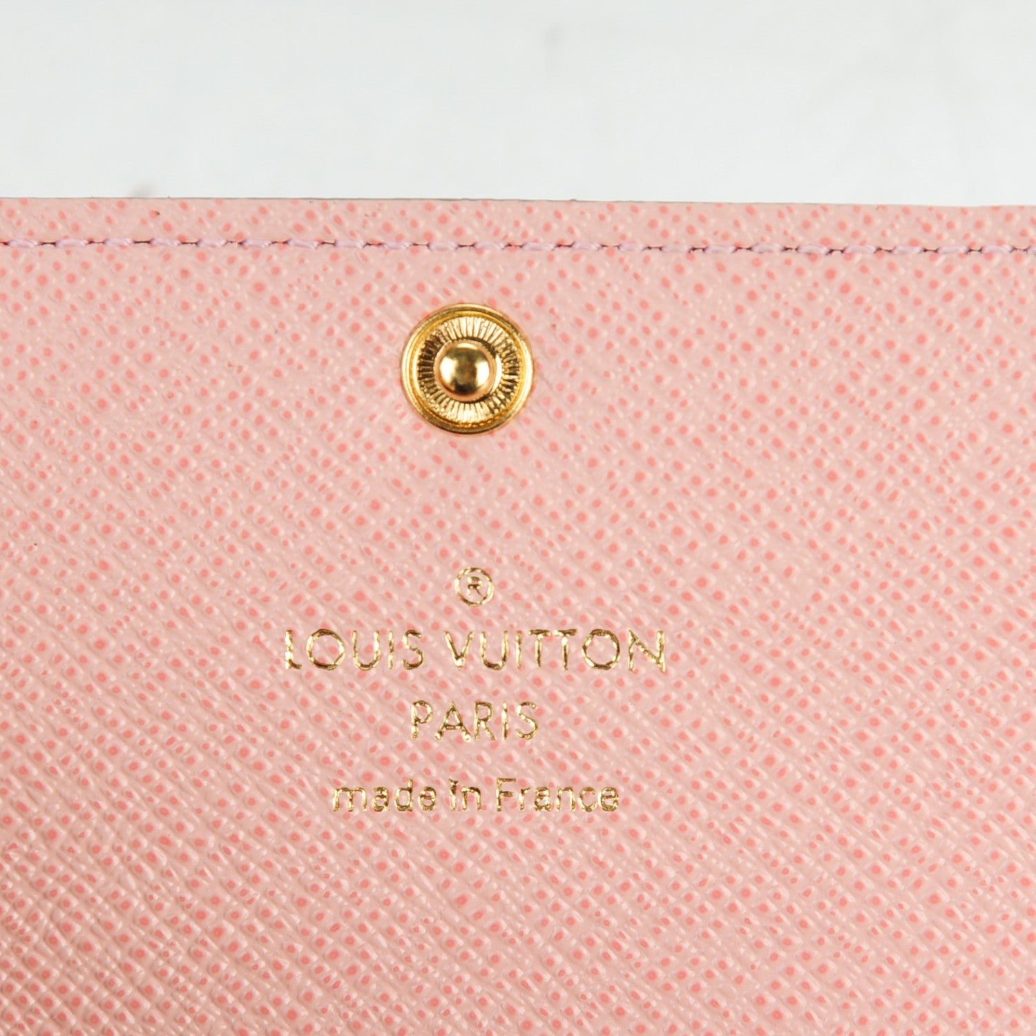 Louis Vuitton Damier Ebene Multicles 6 Key Holder Rose Ballerine 5 of 7