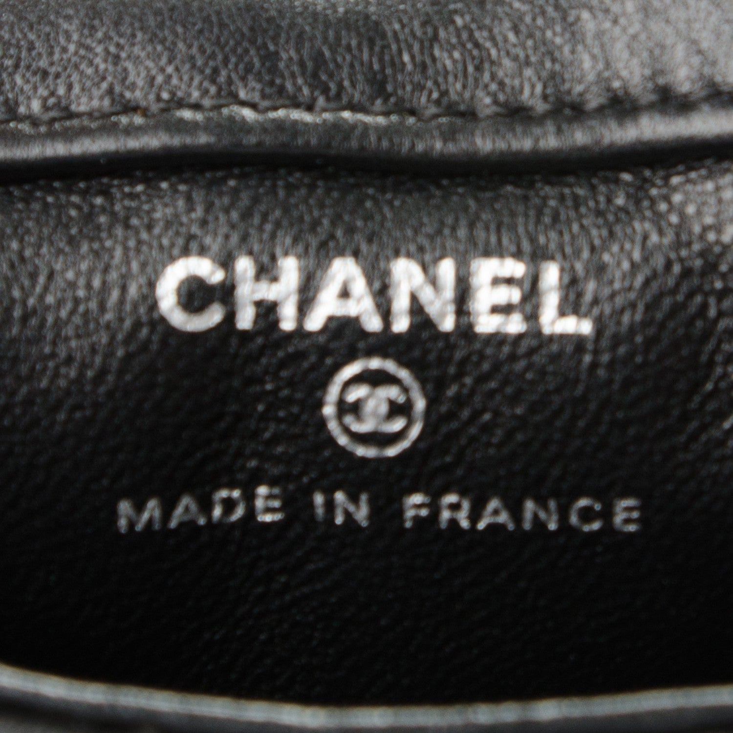 Chanel Calfskin Quilted 2.55 Ankle Wrist Bag Black 7 of 9