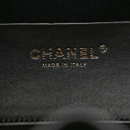 Chanel Pony Hair Mini Chanel 25 Handbag Black 6 of 10