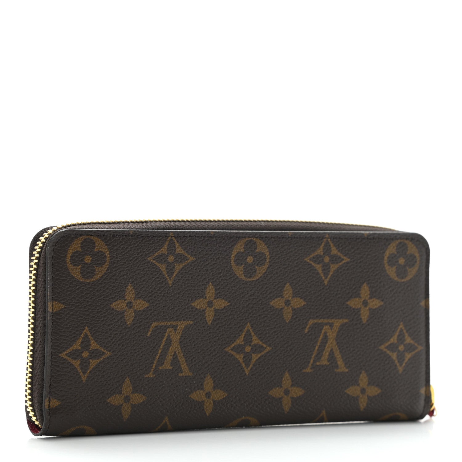 Louis Vuitton Monogram Clemence Wallet Fuchsia 3 of 9