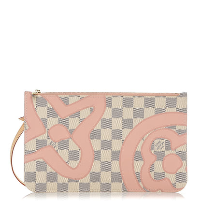 Louis Vuitton Damier Azur Tahitienne Neverfull MM GM Pochette 1 of 7