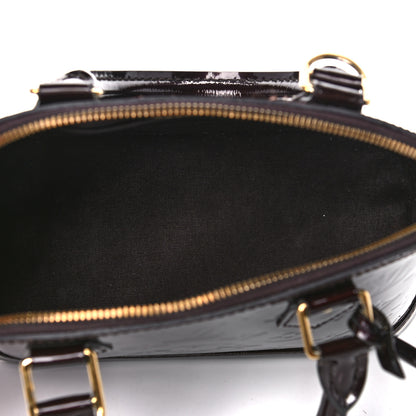 Louis Vuitton Vernis Alma BB Amarante 5 of 21