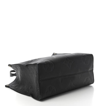 Louis Vuitton Empreinte Monogram Giant Onthego GM Black 4 of 14