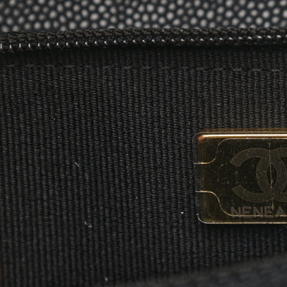 Chanel Caviar Quilted Pocket Twins Wallet On Chain WOC Black 8 of 12