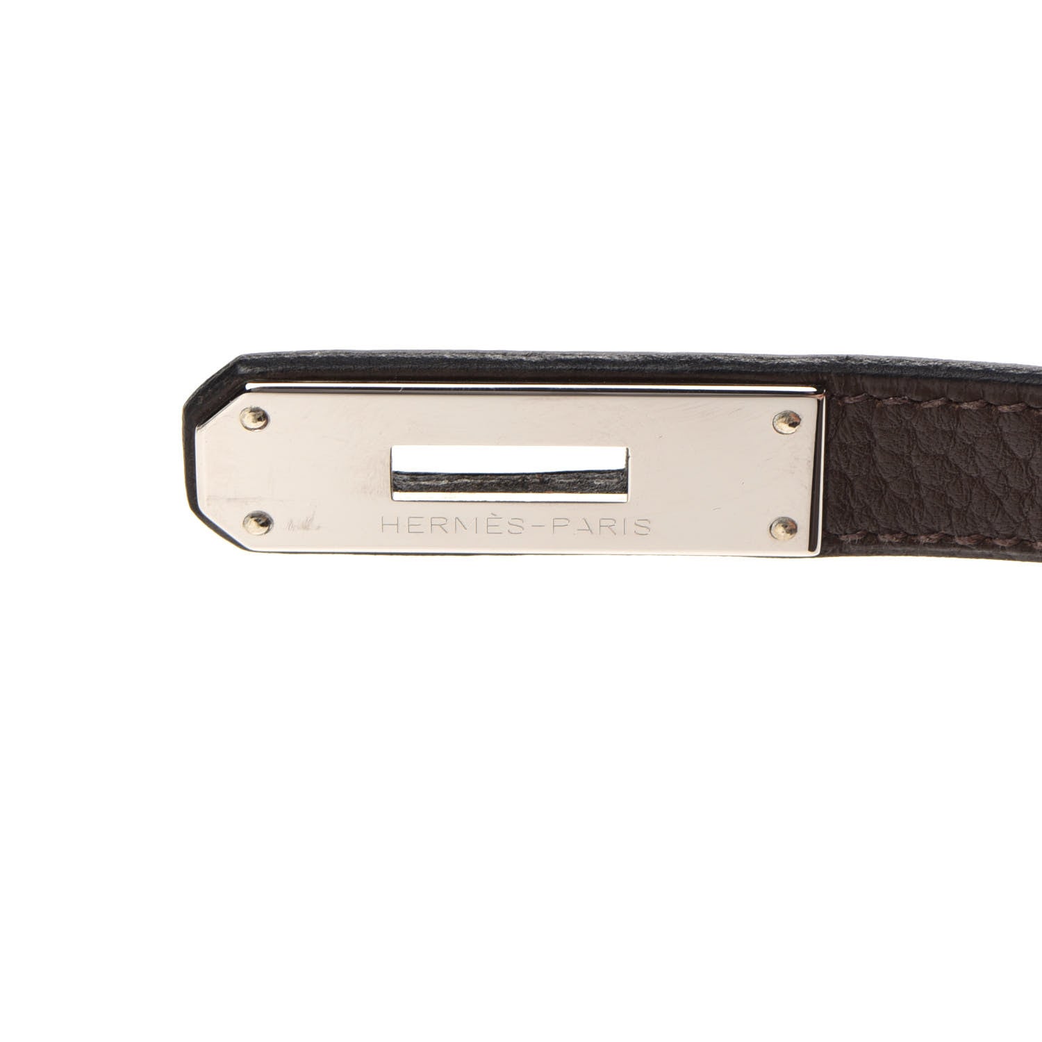 Hermes Taurillon Clemence Kelly Retourne 35 Chocolate 31 of 37