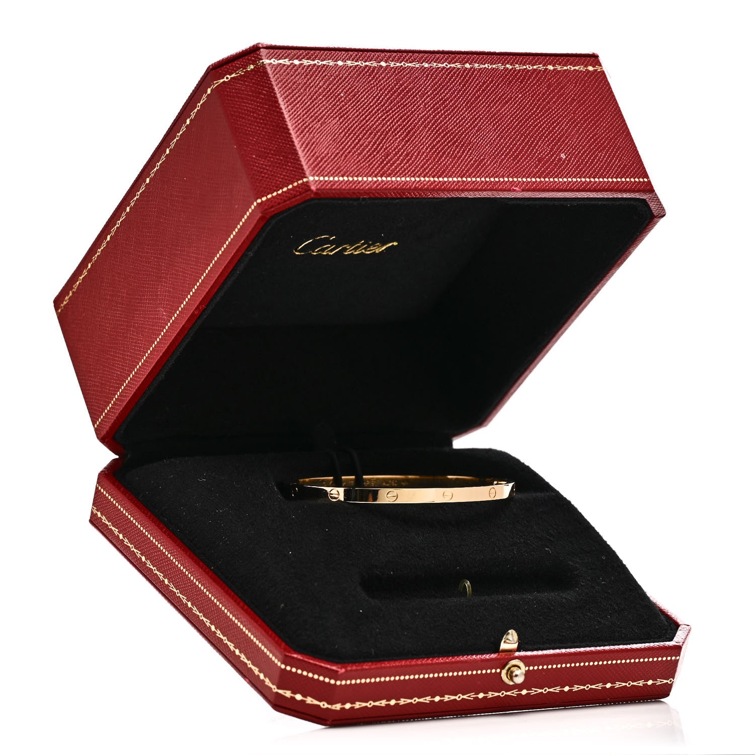 Cartier 18K Yellow Gold Small LOVE Bracelet 17 4 of 4