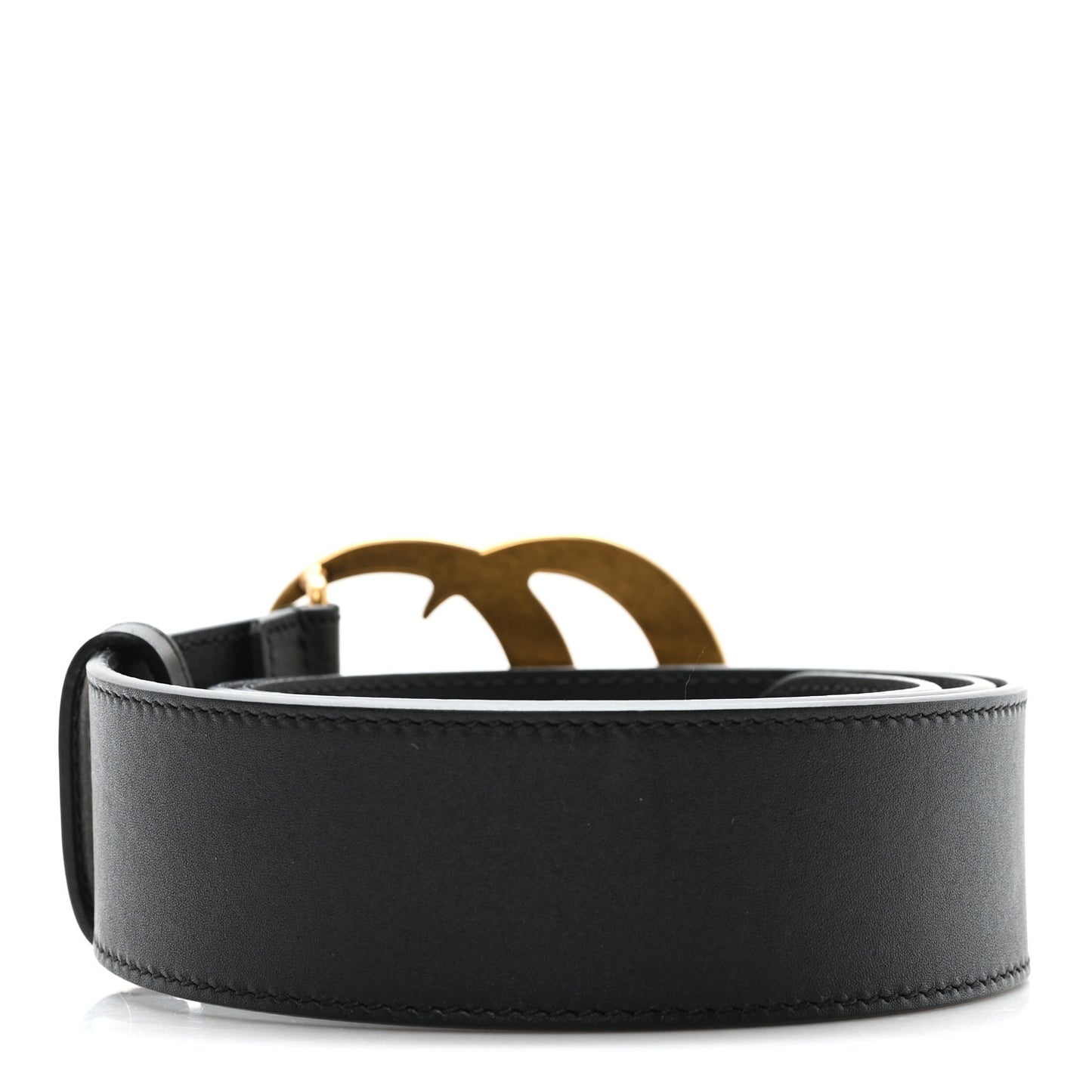 Calfskin Double G 40mm Belt 80 32 Black