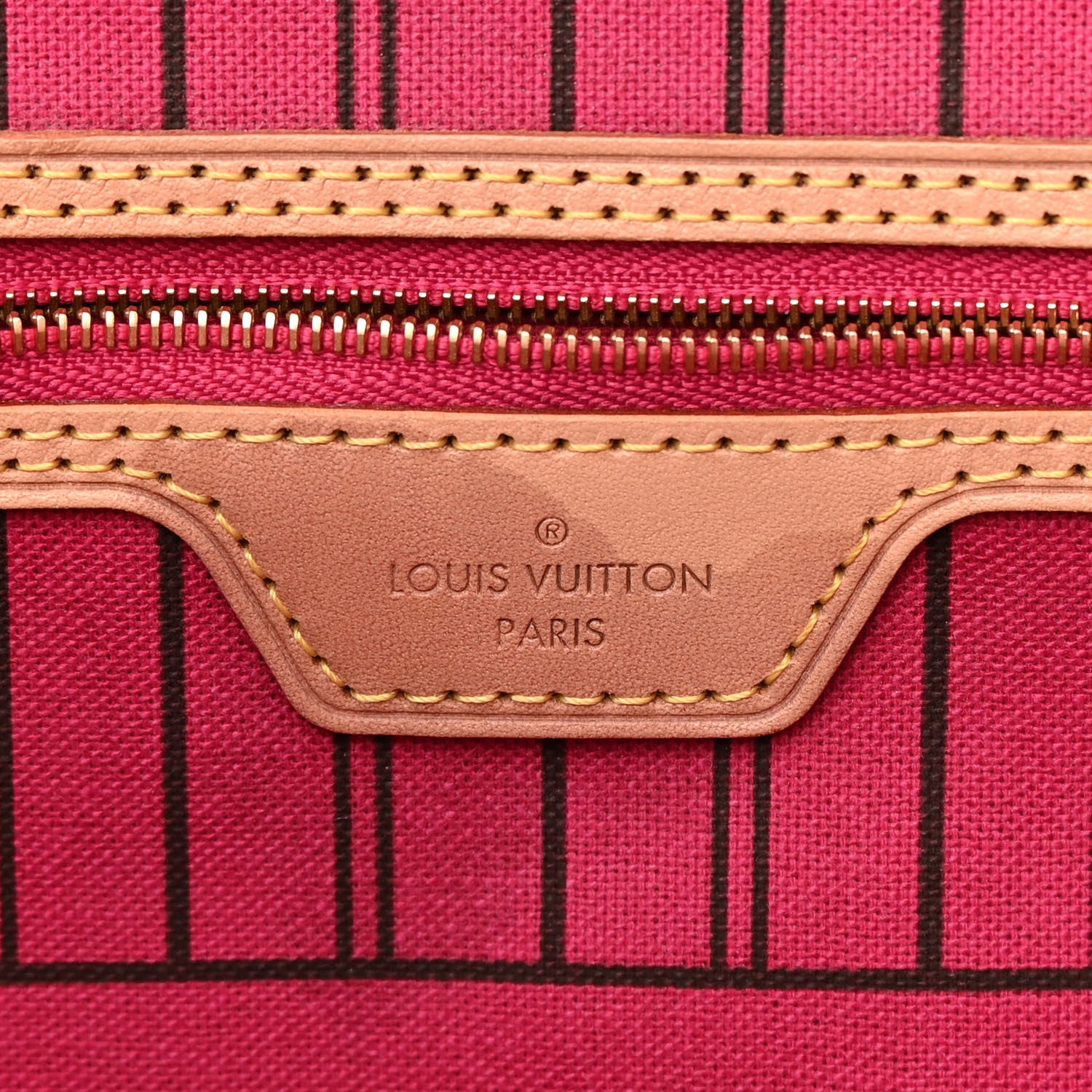 Louis Vuitton Monogram Neo Neverfull MM Fuchsia 7 of 17