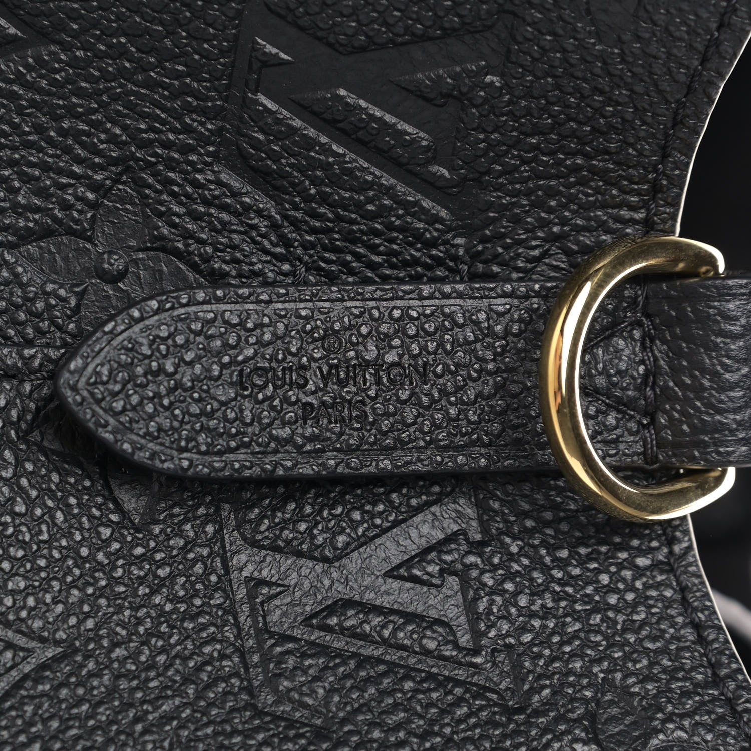 Louis Vuitton Empreinte Neonoe MM Black 6 of 9