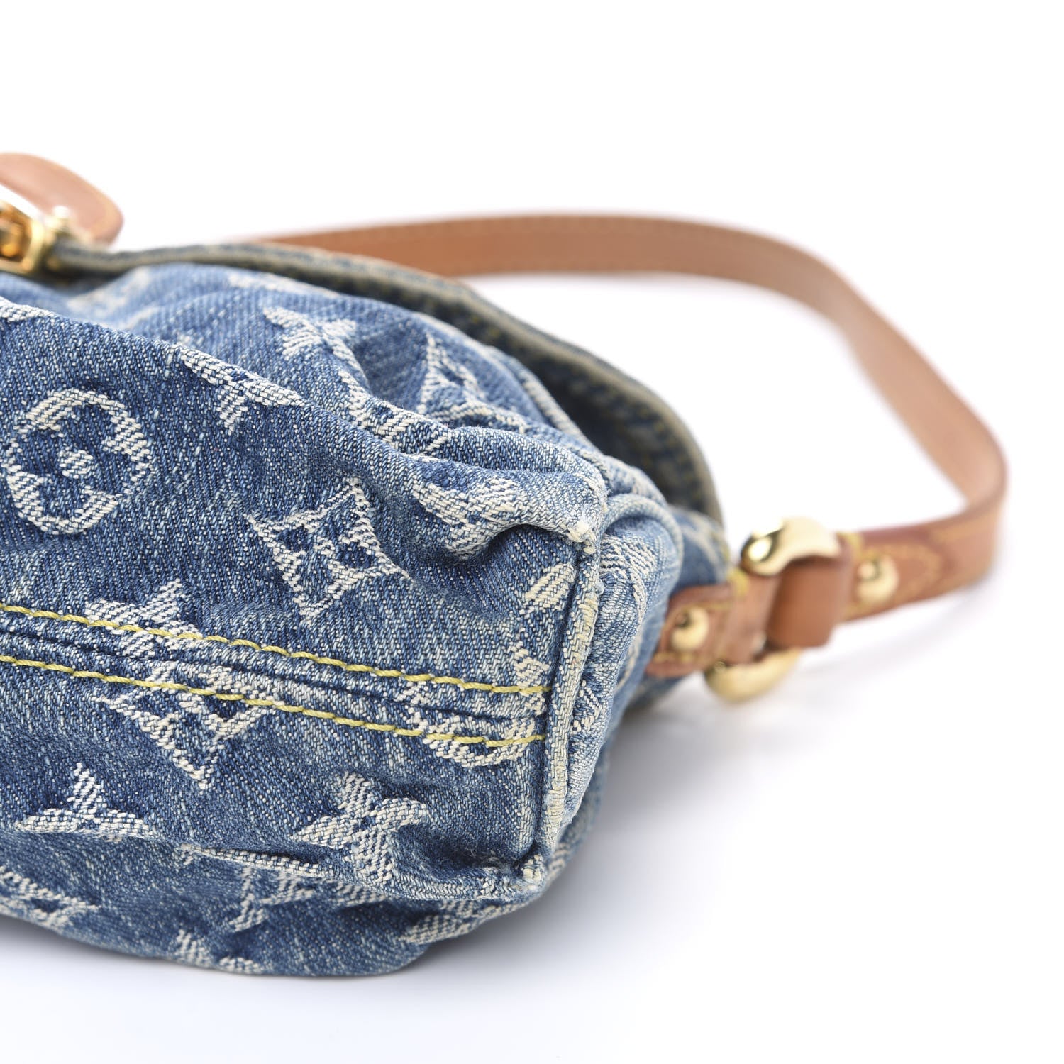 Louis Vuitton Monogram Denim Mini Pleaty Blue 10 of 12