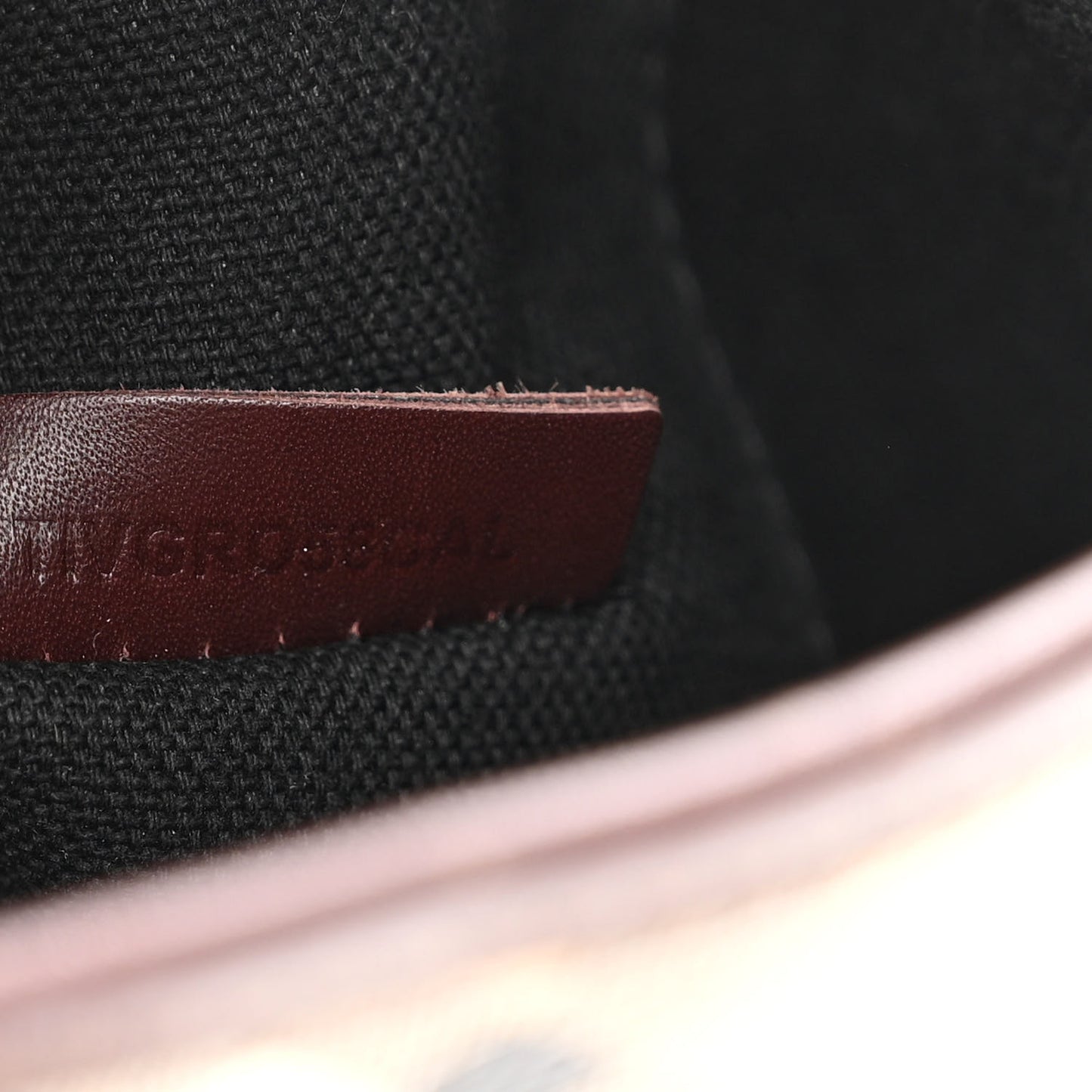 Haymarket Check Studded Tote Chocolate