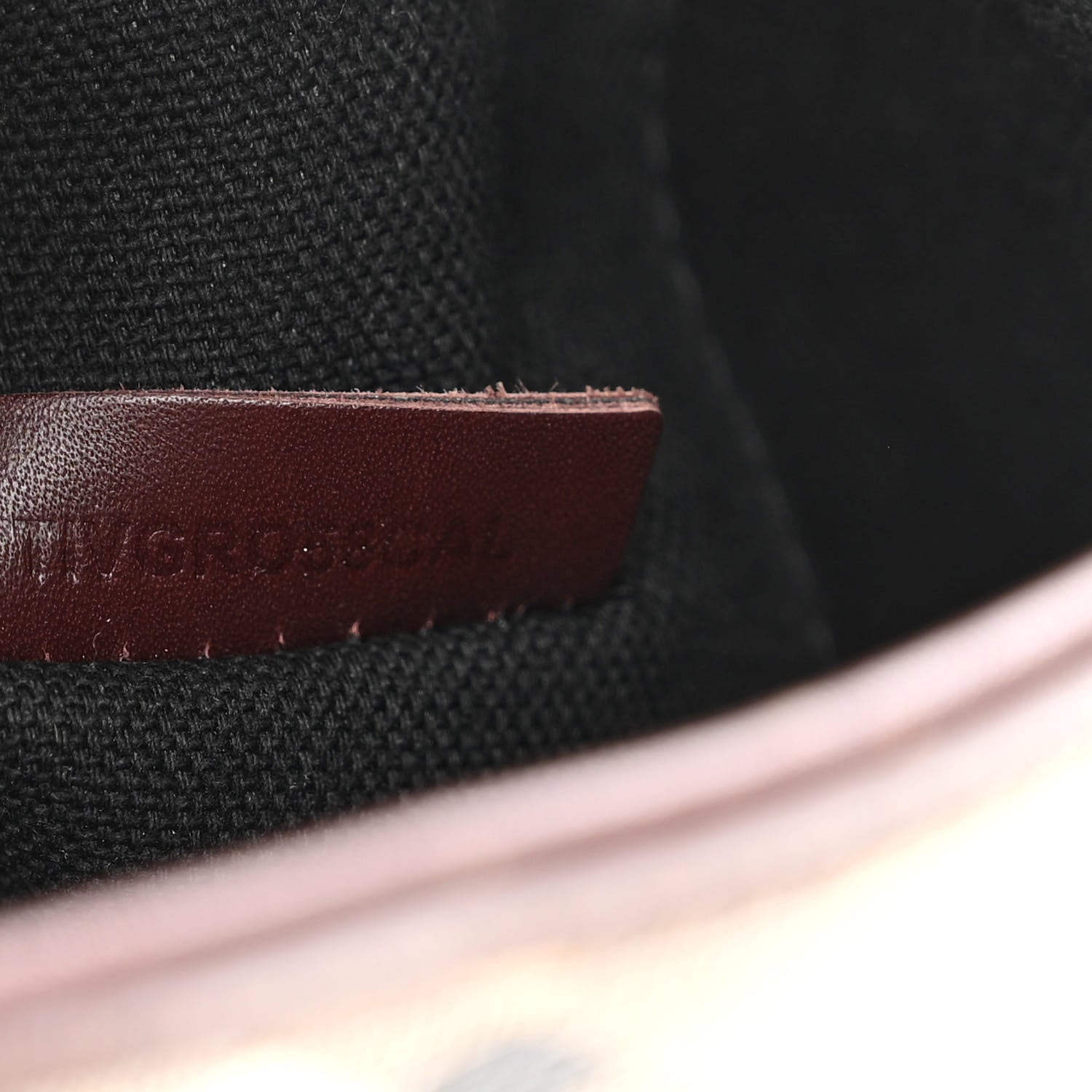 Burberry Haymarket Check Studded Tote Chocolate 8 of 11