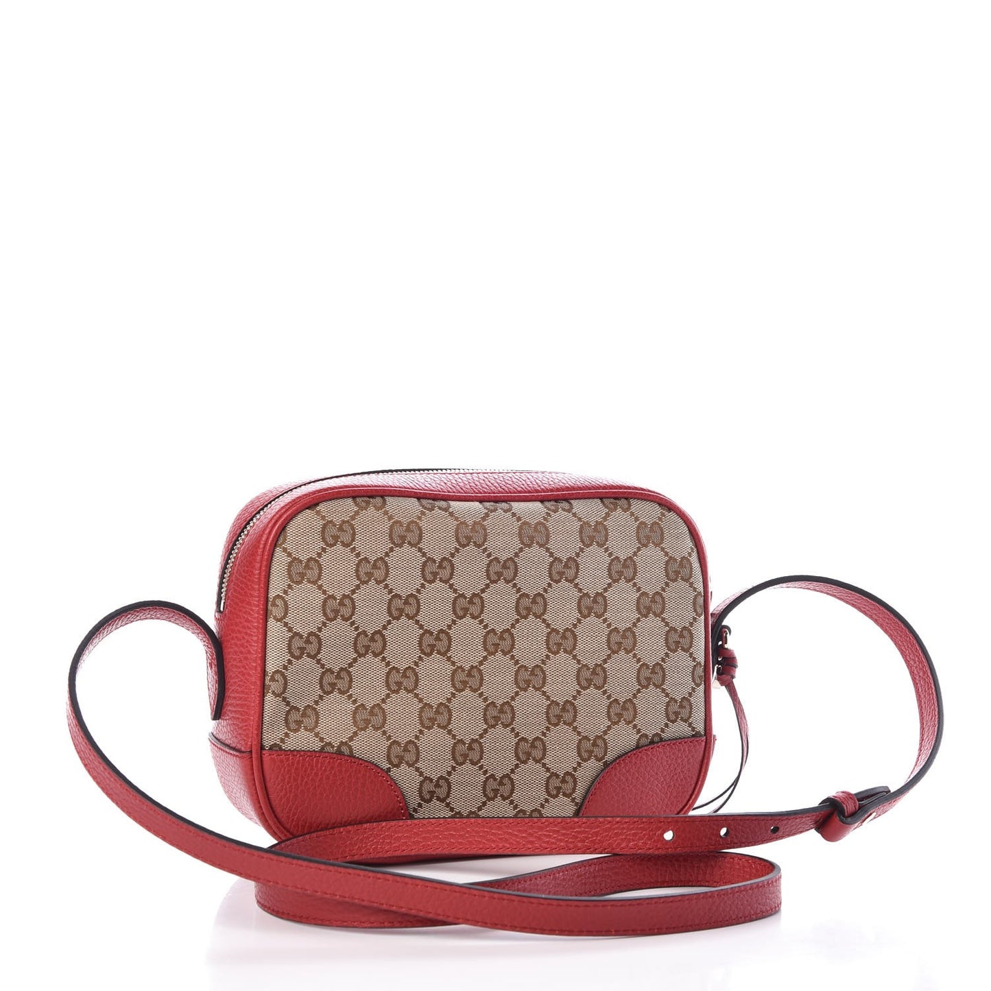 Monogram Mini Bree Messenger Bag Red