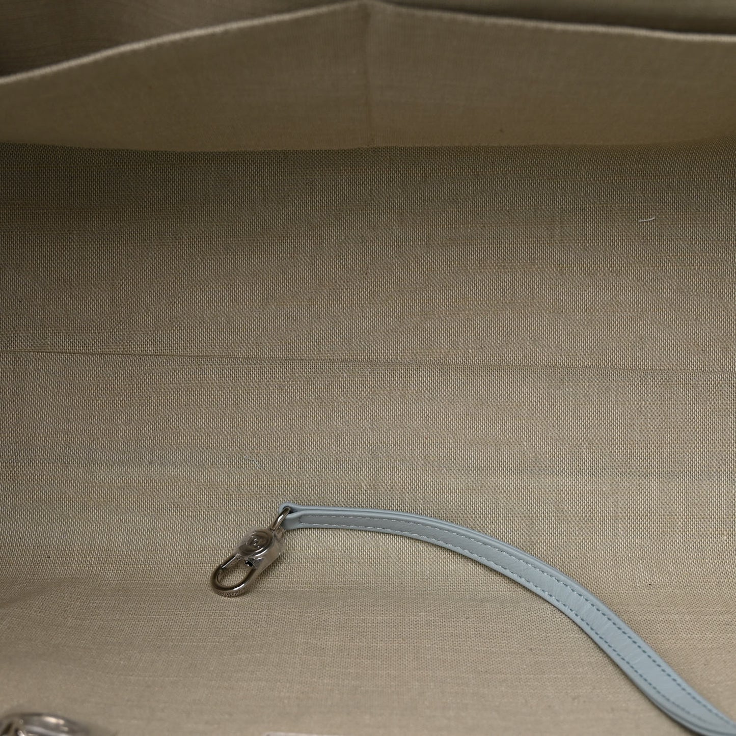 Mixed Fibers Small Deauville Tote Light Blue