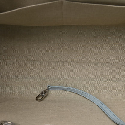 Chanel Mixed Fibers Small Deauville Tote Light Blue 6 of 12
