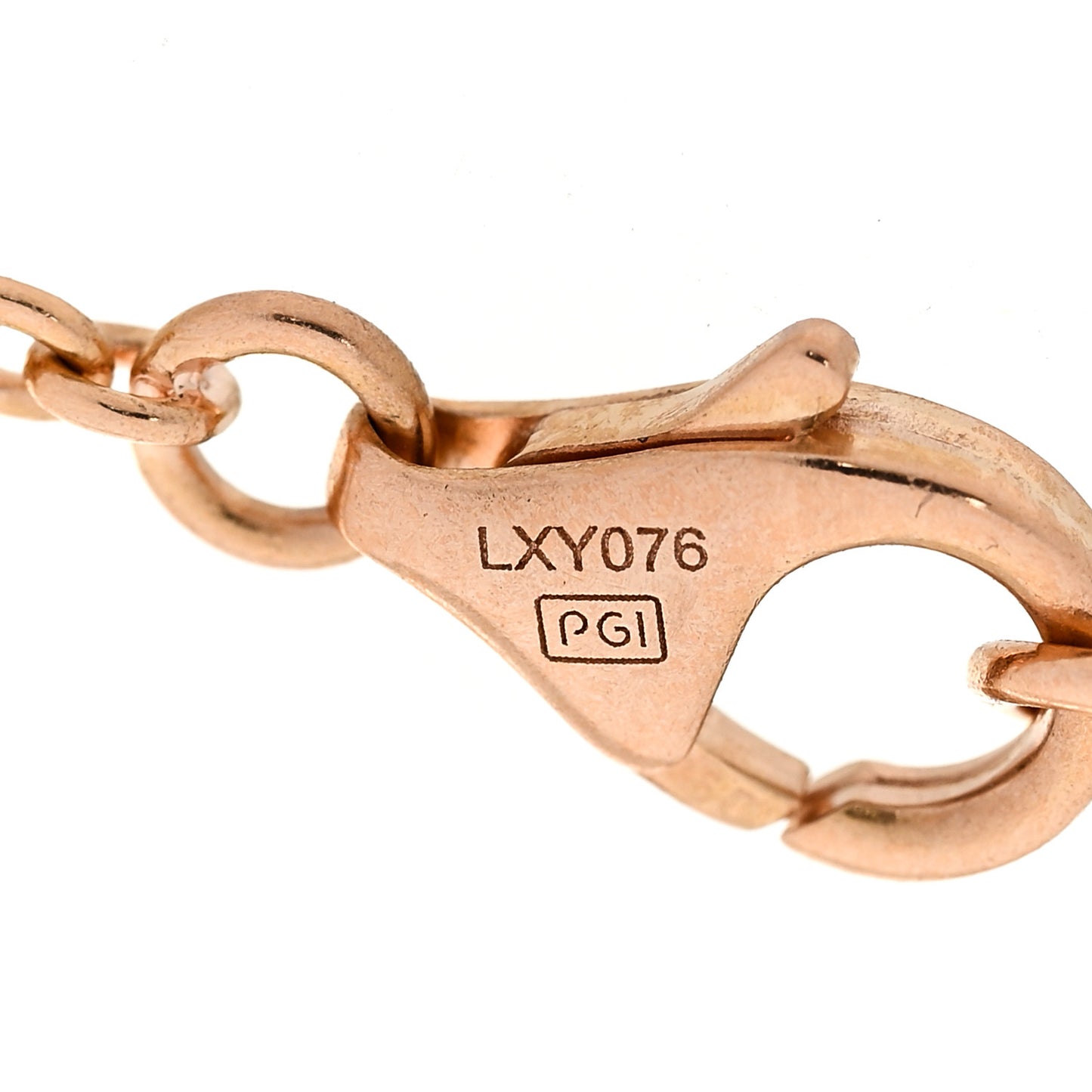 18K Pink Gold Interlocking LOVE Bracelet