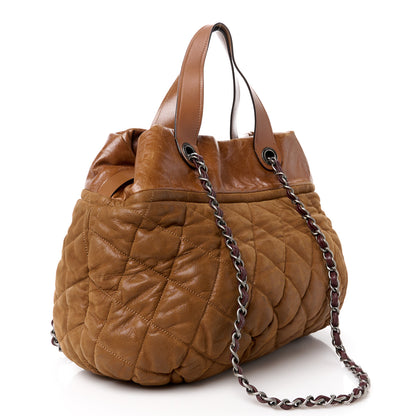 Chanel Iridescent Calfskin Small In The Mix Tote Light Brown 3 of 12