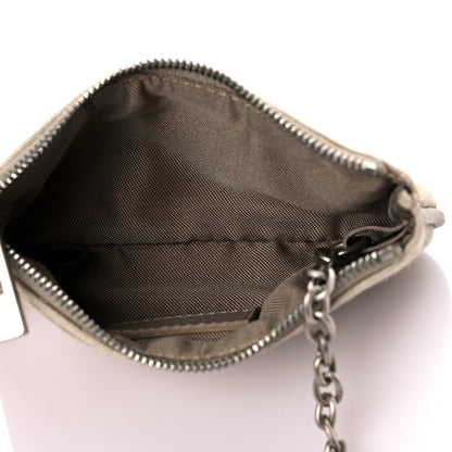 Fendi Zucchino Coin Pouch Key Case Beige 5 of 7