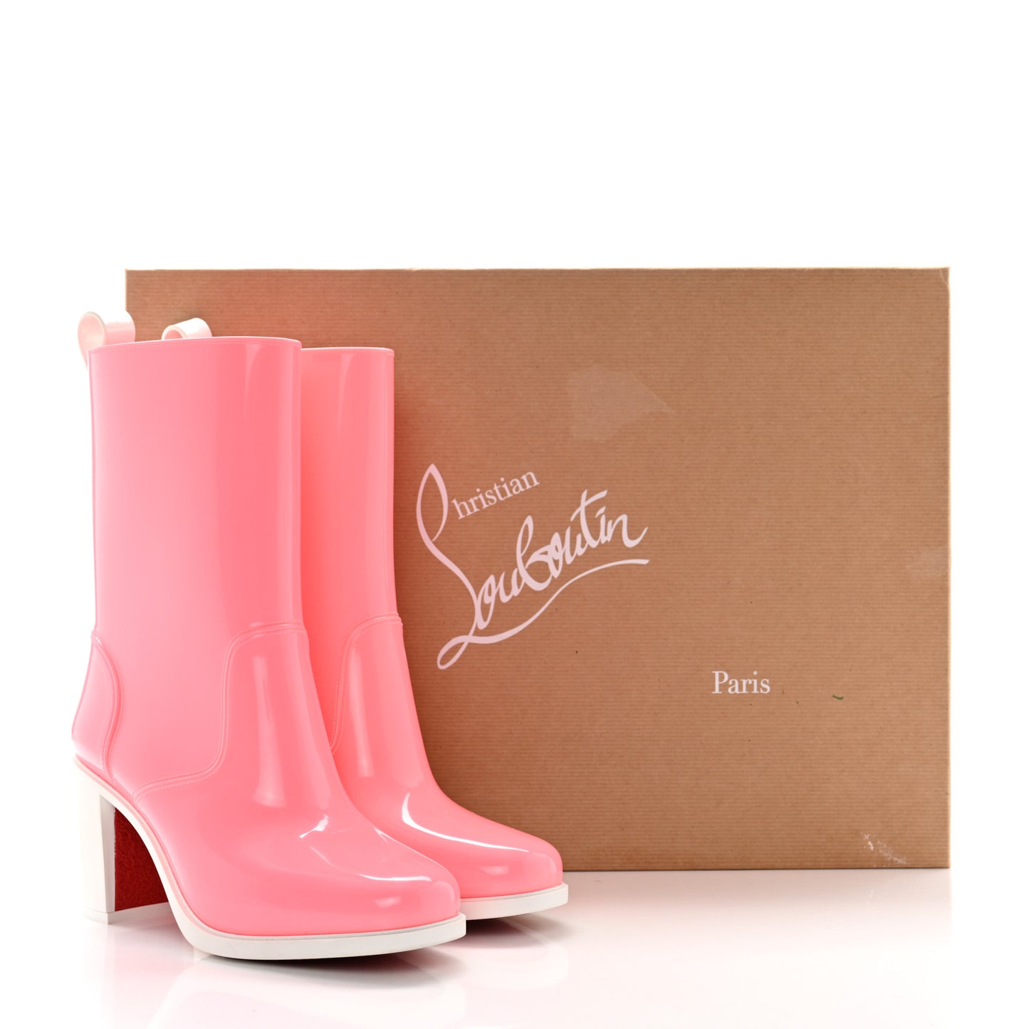 PVC Loubirain 70MM Rain Boots 36 Bubble Gum