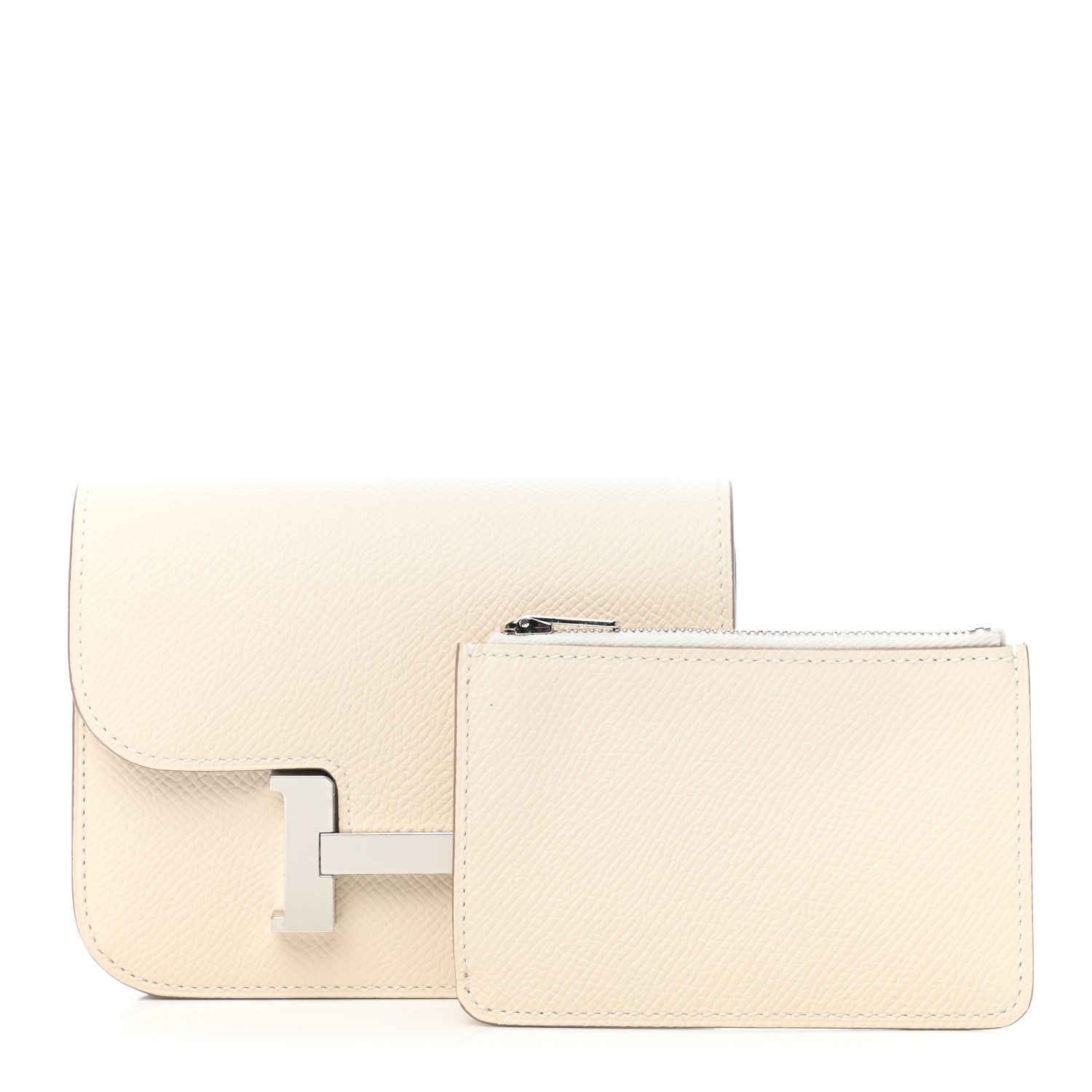 Hermes Epsom Constance Slim Wallet Craie 1 of 7