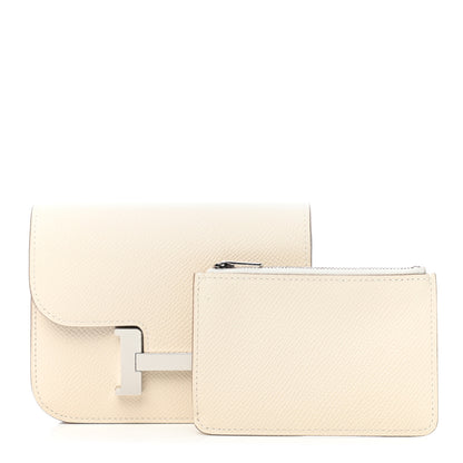 Hermes Epsom Constance Slim Wallet Craie 1 of 7