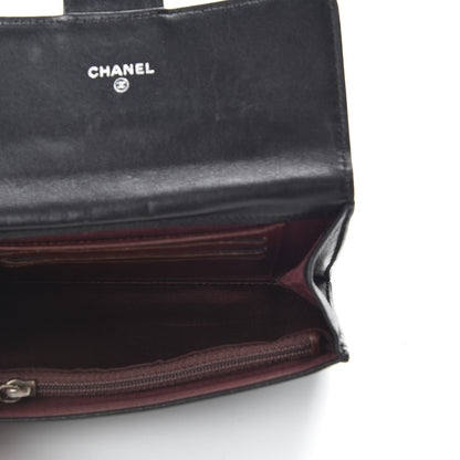 Chanel Lambskin Quilted Small Flap Wallet Black 5 of 8
