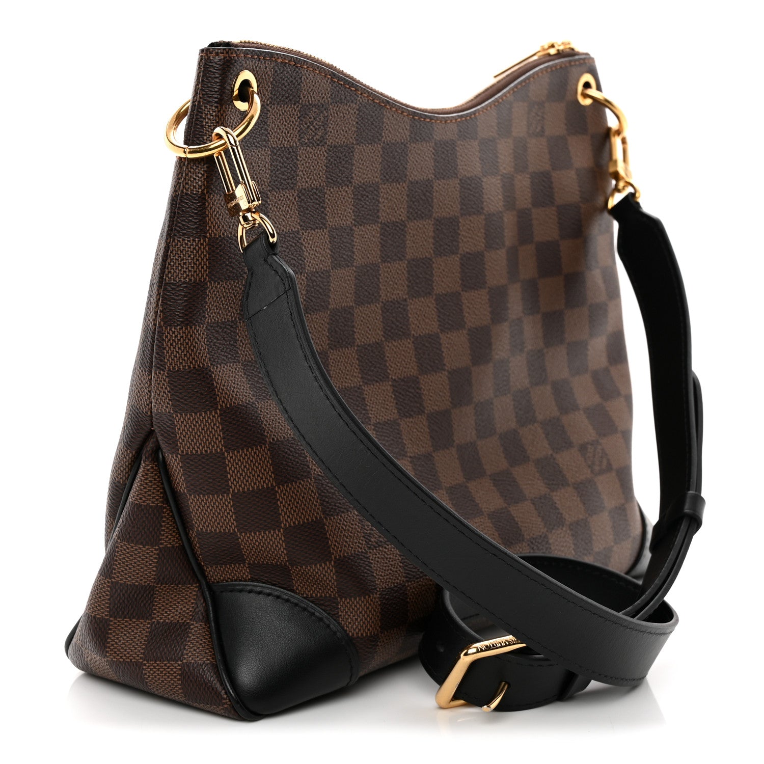 Louis Vuitton Damier Ebene Odeon MM Black 3 of 9