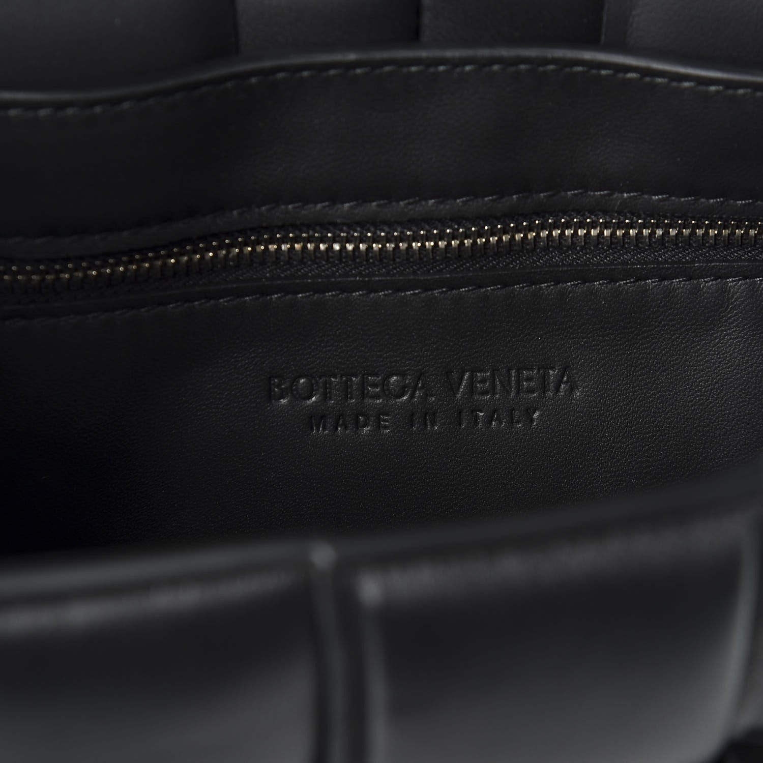 Bottega Veneta Nappa Maxi Intreccio Padded Cassette Crossbody Bag Black 7 of 9