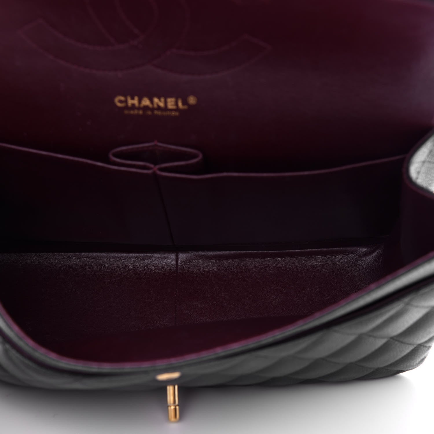 Chanel Caviar Quilted Jumbo Double Flap Black 5 of 11