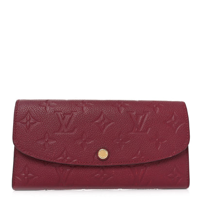 Louis Vuitton Empreinte Emilie Wallet Raisin 1 of 7