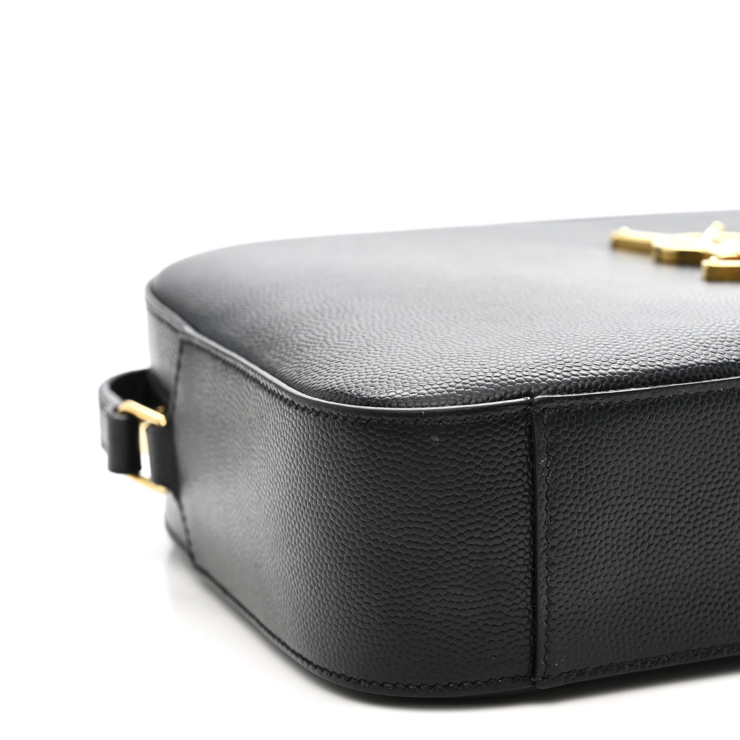 Saint Laurent Grain De Poudre Medium Classic Monogram Camera Bag Black 9 of 13