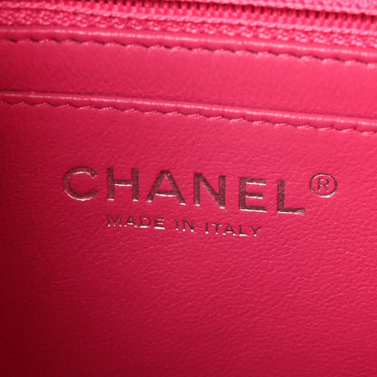 Chanel Lambskin Quilted Mini Square Flap Pink 7 of 10