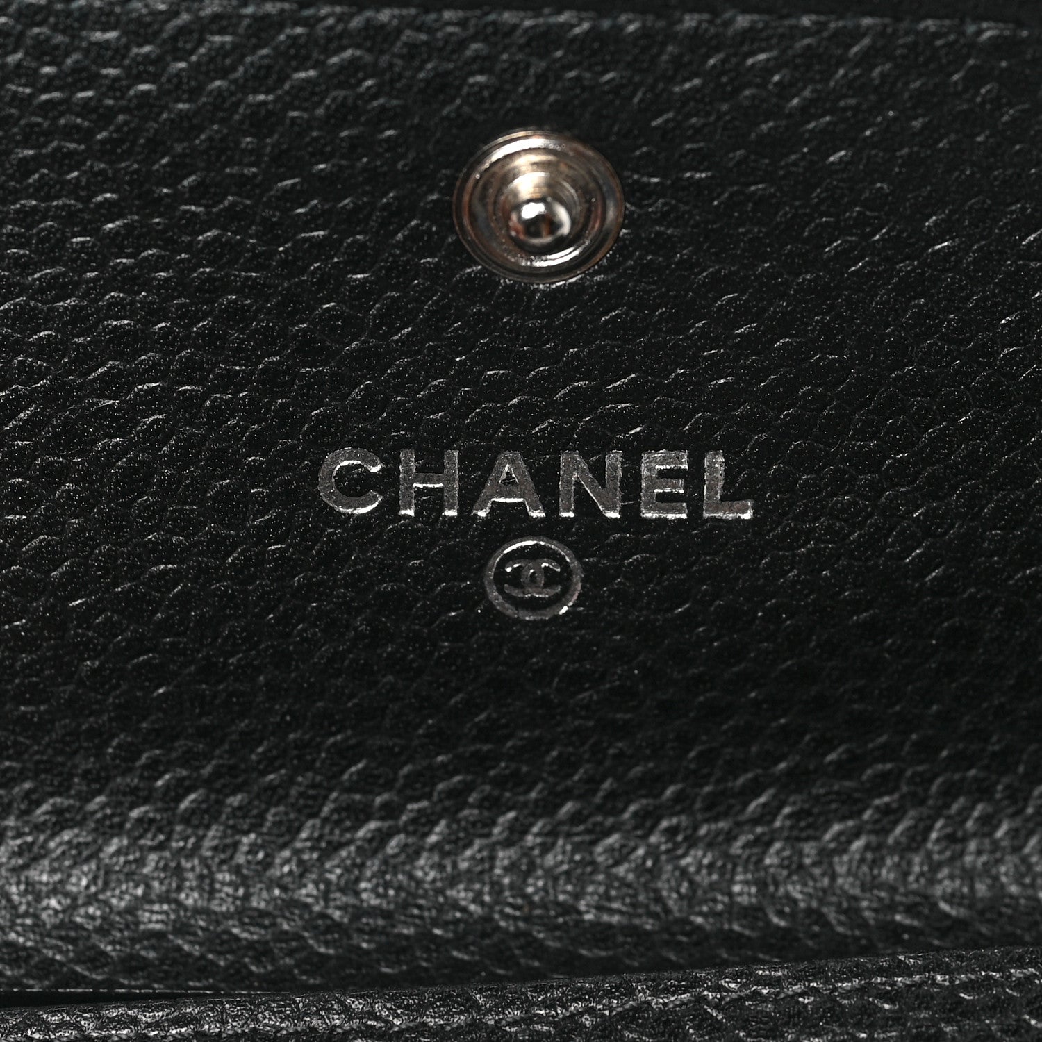 Chanel Caviar Quilted Flap Card Holder Black 6 of 8