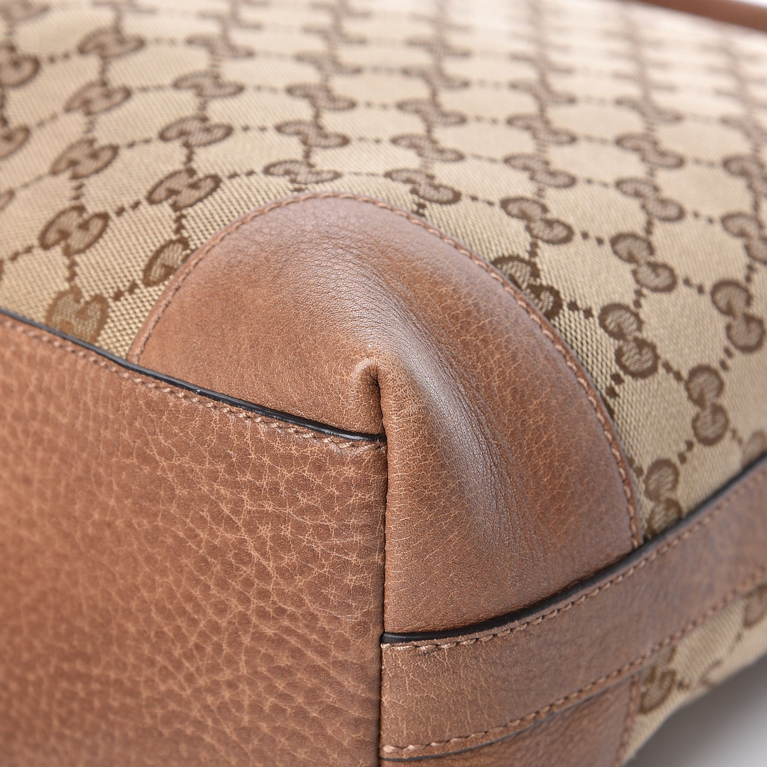 Gucci Monogram Old Libeccio Small Miss GG Hobo Beige Ebony Light Brown 11 of 13