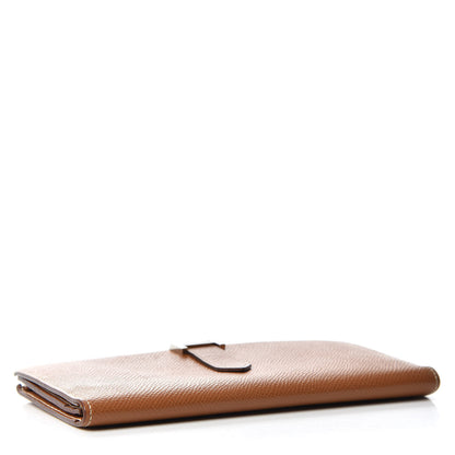 Hermes Epsom Bearn Gusset Wallet Gold 4 of 6
