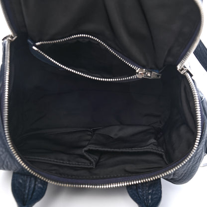 Alexander Wang Pebbled Lambskin Rockie Neptune Rhodium Hardware 8 of 17