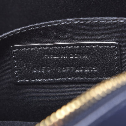 Saint Laurent Calfskin Matelasse Monogram Lou Camera Bag Navy 6 of 9
