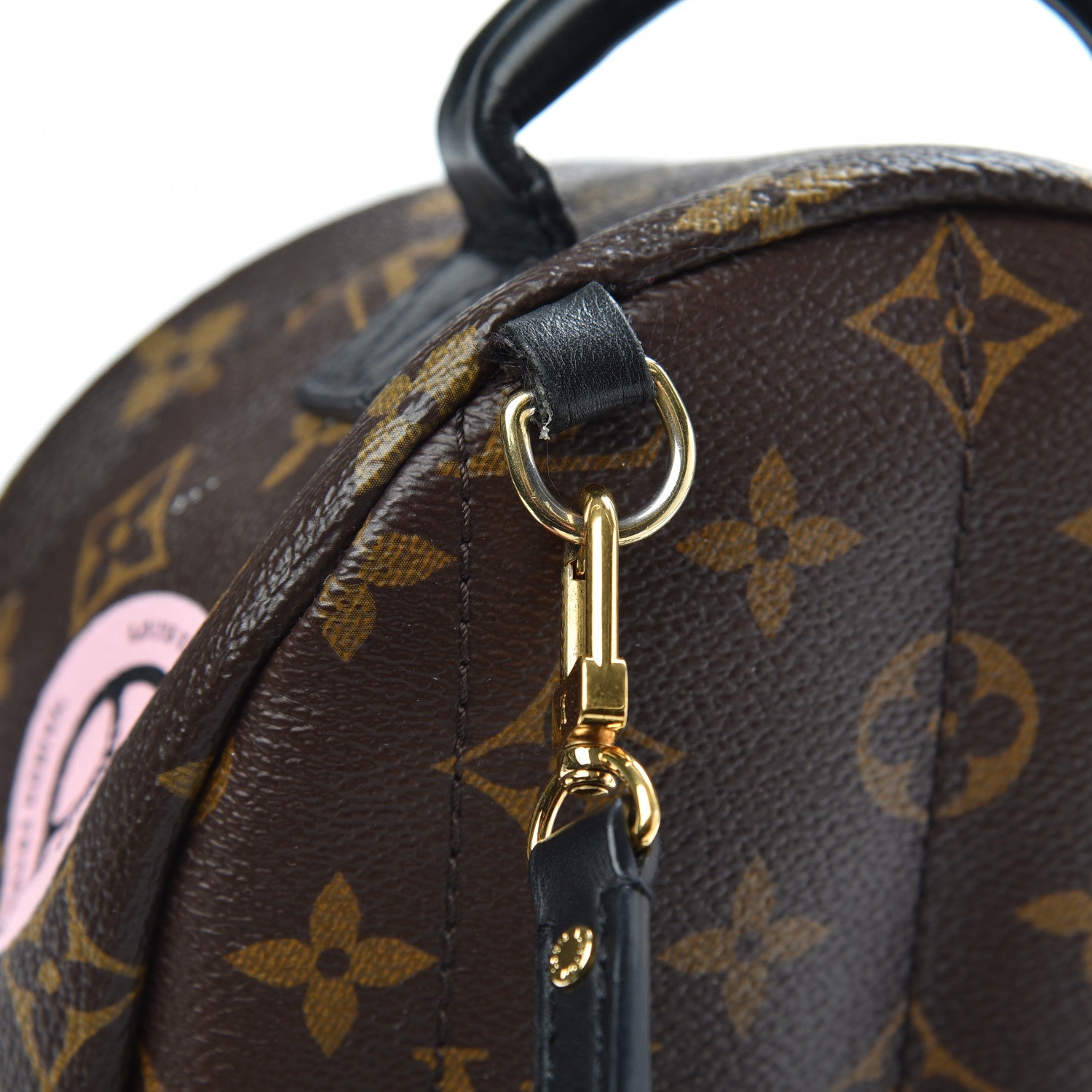 Louis Vuitton Monogram World Tour Palm Springs Backpack Mini 8 of 12