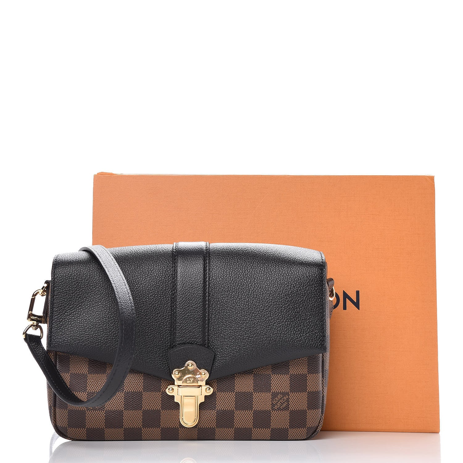 Louis Vuitton Damier Ebene Clapton Black 10 of 10