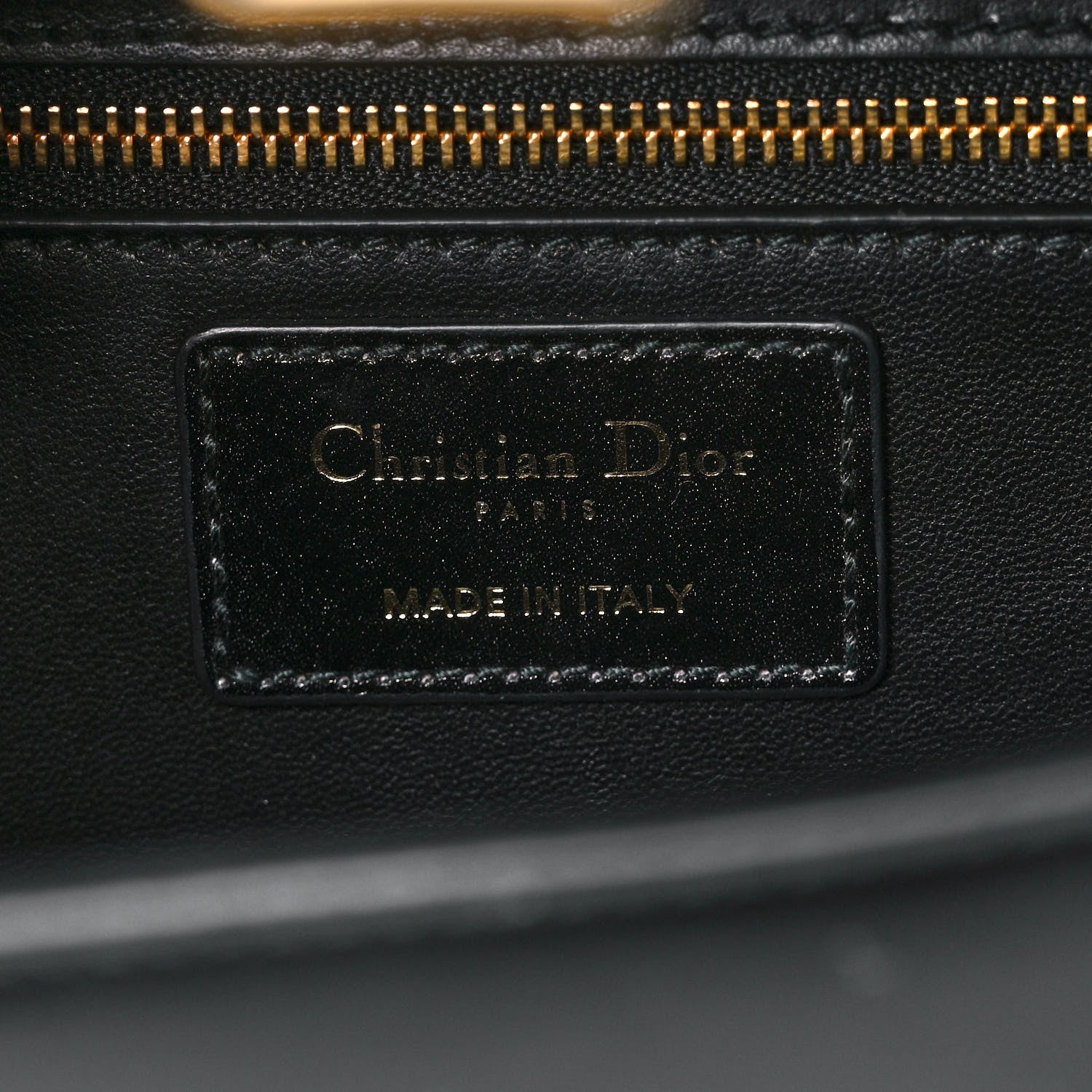 Christian Dior Smooth Calfskin 30 Montaigne Flap Bag Black 6 of 16