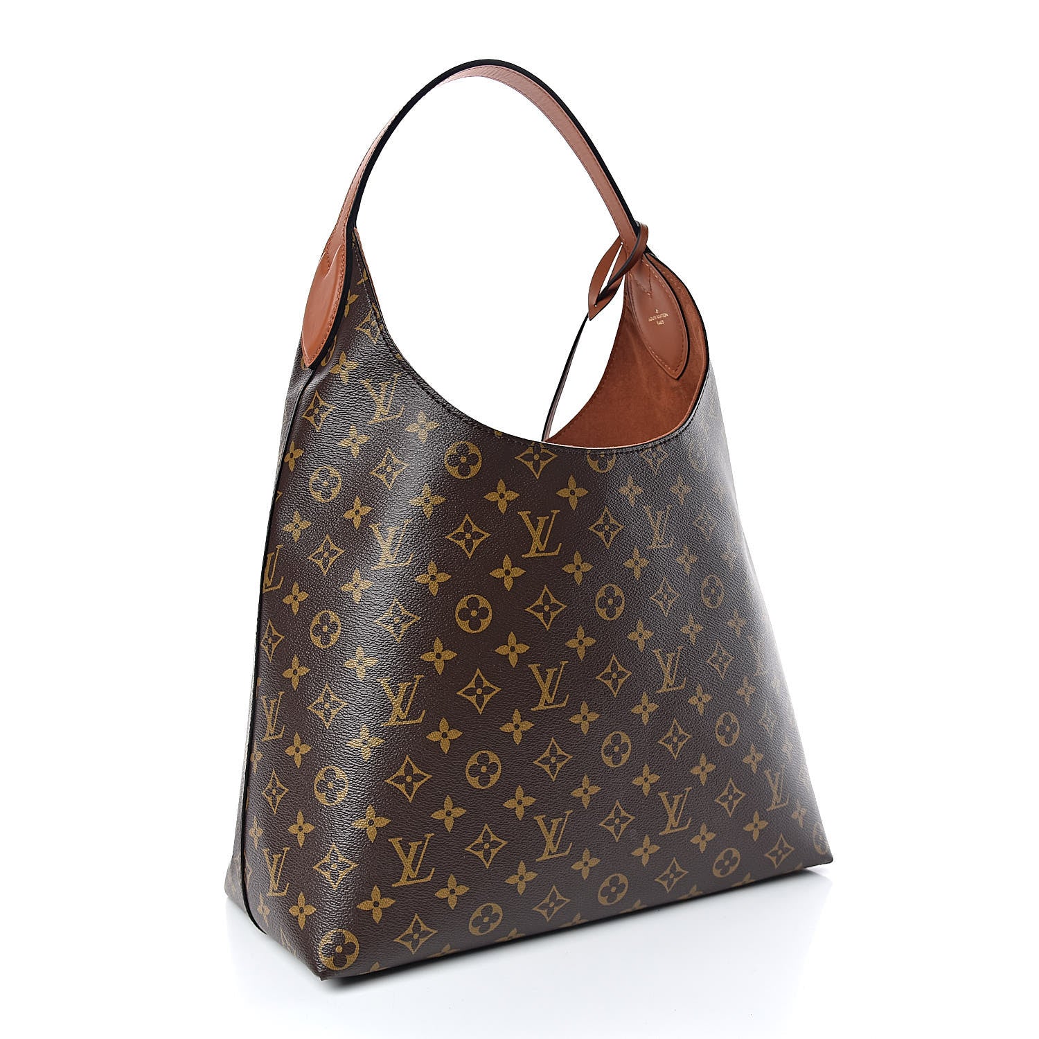 Louis Vuitton Monogram Flower Hobo Caramel 3 of 10