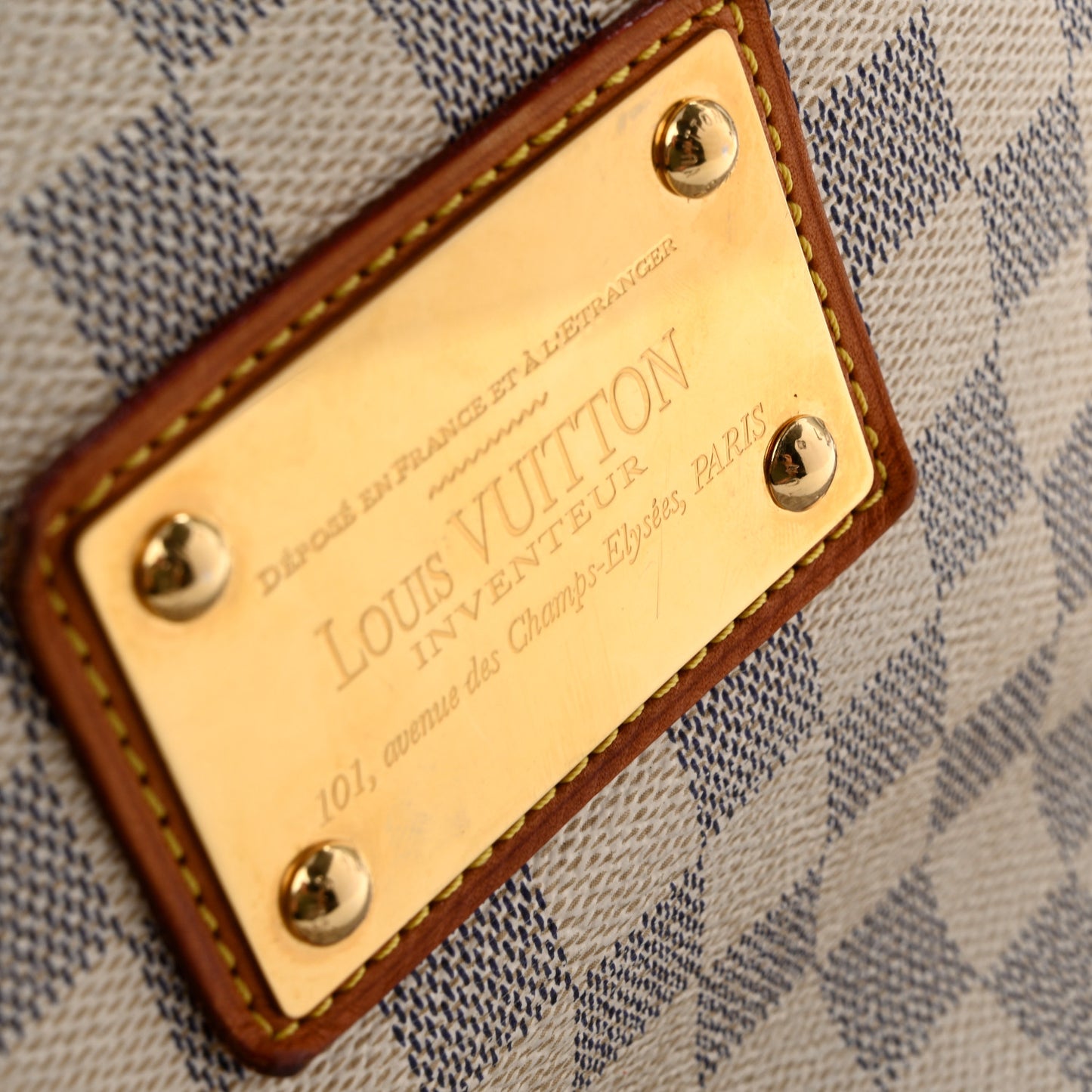 Damier Azur Galliera GM