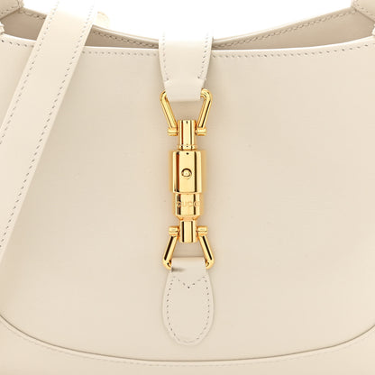 Gucci Boarded Dyana Lux Calfskin Small Jackie 1961 Hobo Mystic White 8 of 11