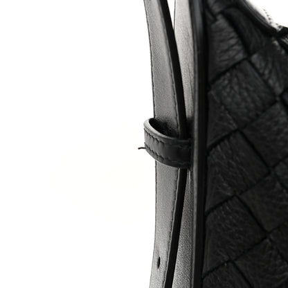 Bottega Veneta Deerskin Intrecciato Small Traveler Hobo Black 11 of 11