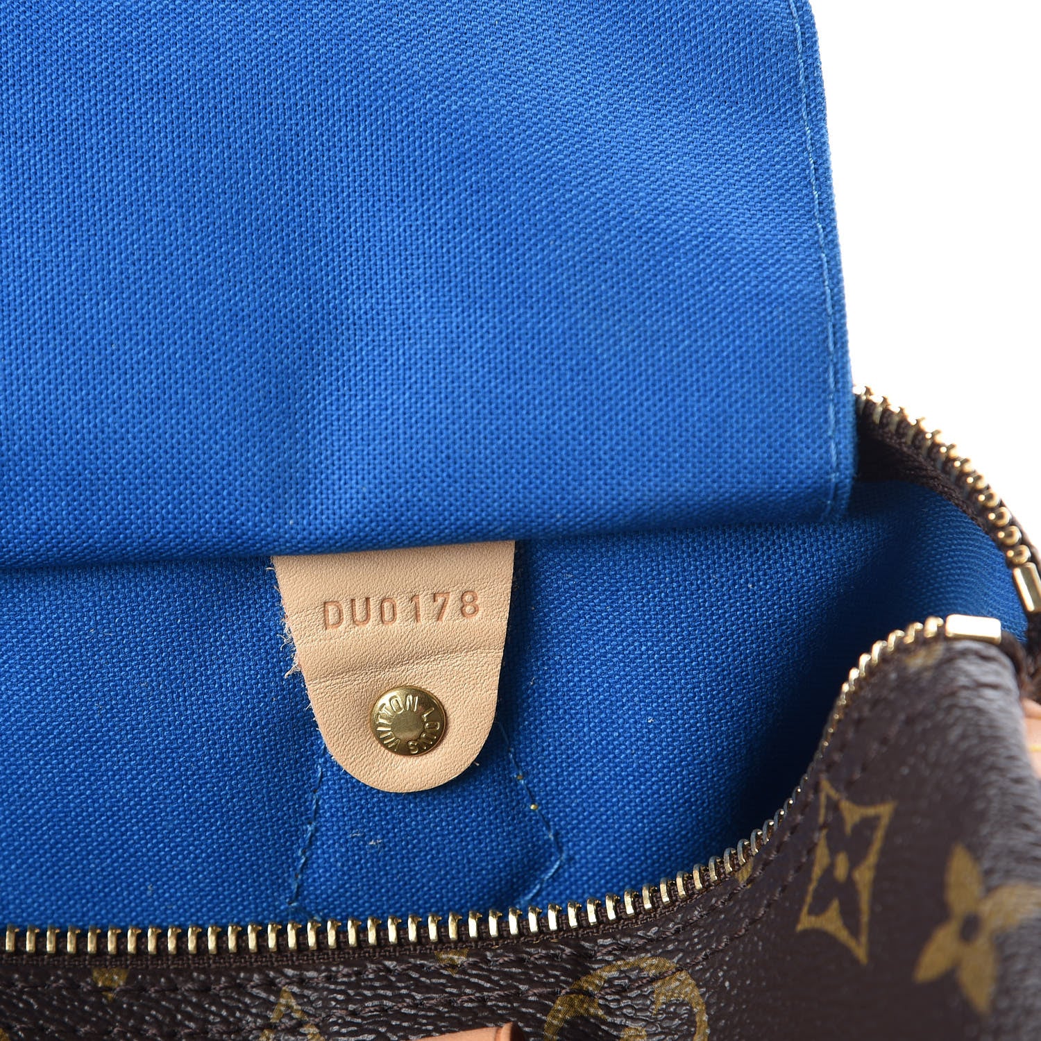 Louis Vuitton Monogram My LV Heritage Speedy 30 Blue De France Vert Clair 7 of 9