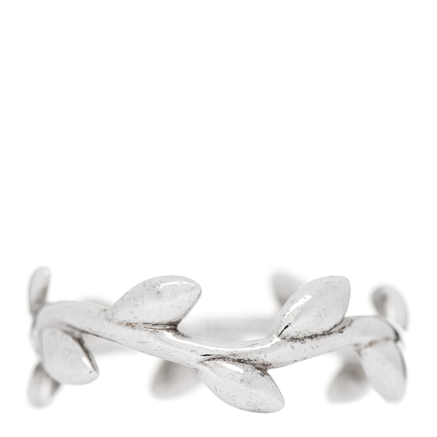 Sterling Silver Paloma Picasso Narrow Olive Leaf Band Ring 47 4