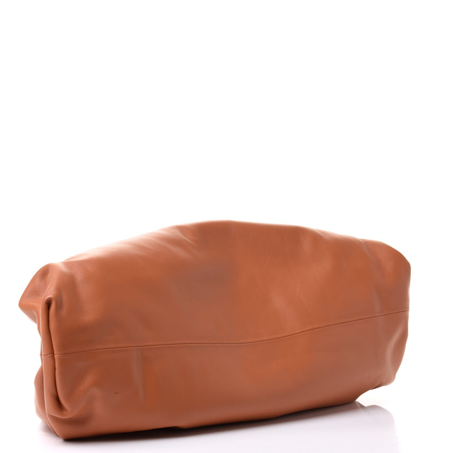 Smooth Butter Calf The Pouch Oversized Clutch Clay