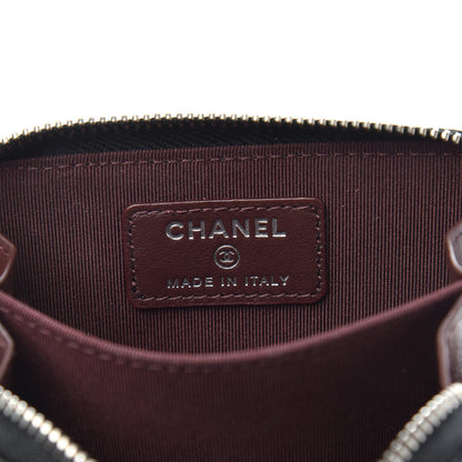 Chanel Caviar Quilted Zip Card Holder Black 13 of 16
