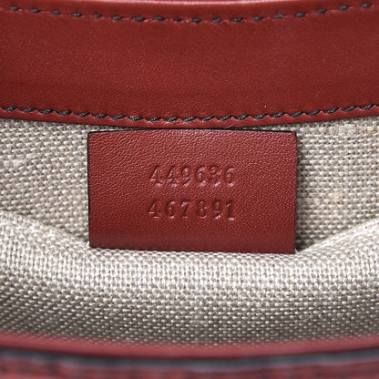 Gucci Soft Microguccissima Mini Emily Chain Shoulder Bag Rosso 7 of 8