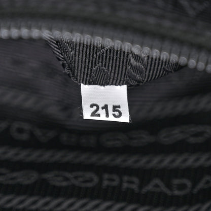 Prada Nylon Vela Saffiano Medium Backpack Black 8 of 12